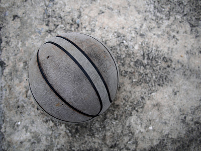 灰色篮球计分牌旧篮球纹理皮革复古对象圆圈排球风格灰色运动地面背景