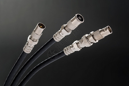 电缆轴交轴连接器电子信号同轴天线电缆互联网技术广播电脑配饰背景