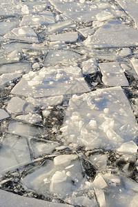 旺旺碎冰冰断冰冰危险温度自然现象背景