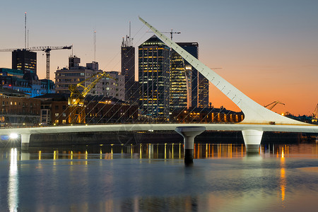 哈波尔阿根廷布宜诺斯艾利斯现代部分女子旅行商业港口历史性地标市中心景观建筑旅游背景
