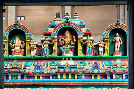曼兴都庙寺庙 吉隆坡马来西亚旅游雕像旅行住民文化目的地进程教神符号地方背景