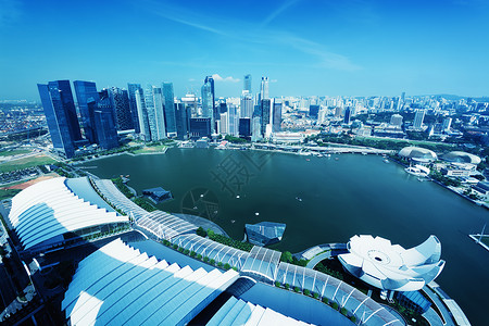 浮城谜事新加坡天线风光地点景观鸟瞰图城市全景调子建筑学办公楼摩天大楼背景