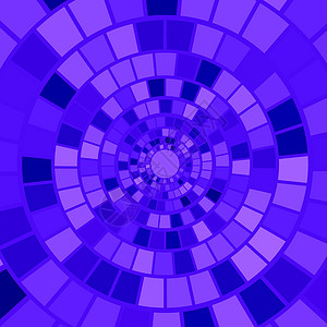 蓝色摩西背景螺旋圆圈疗法白色震中涡流漩涡纺纱催眠卷曲背景图片