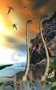 天福号龙恐龙脊椎动物航班牙齿巨龙爬虫爪子飞行古生物学生物灭绝背景