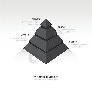 金字塔模板黑色平衡背景图片