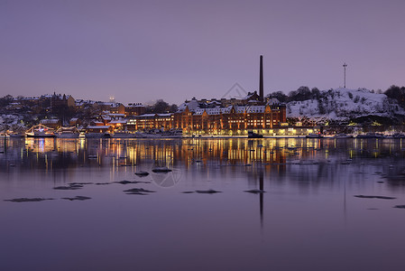 摩森毡瑞典尤尔加登高清图片