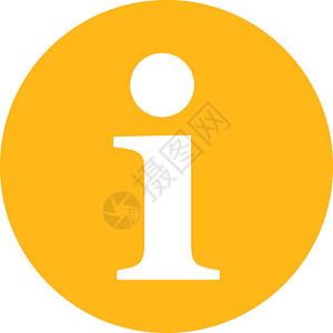字母问号信息平平黄色图标Name字母问题帮助暗示服务台字形问号插画