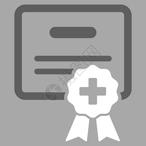 机动车登记证书医学认证图标组织授权背景银色录取徽章字形海豹收据凭据邮票插画