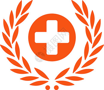 冬奥会会徽医疗保健标志图标标签成就橙子援助国家药品胜利名声优胜者医生插画