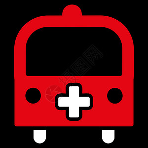 穿梭巴士医疗巴士图标背景卡车医生旅行运输货车交通健康出租车医院设计图片