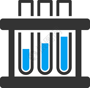 测试管图标医学血液管子实验室药品分析字形试管化学品化学背景图片