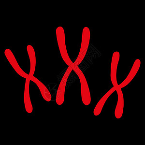 染色体图标技术生物背景遗传生物学红色字形工程基因组基因背景图片