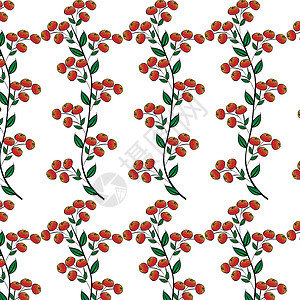 红莓天然无缝背景的分行背景图片