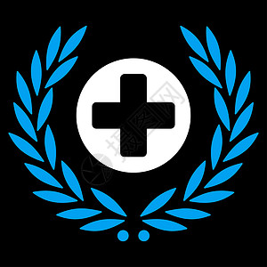 荣耀标志医疗保健标志图标援助荣誉背景标签医院勋章白色质量字形荣耀背景