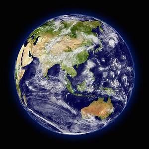 地球行星地球全球宇宙世界轨道背景图片
