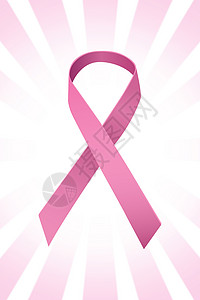 乳腺癌认识信息综合图象乳癌认知信息丝带机构女性粉色健康背景图片