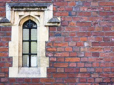 图多窗口玻璃窗户框架建筑学建筑风化金属红色砖墙历史性背景图片
