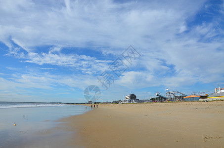 上午视图天空海洋旅行蓝色海岸线晴天风景海岸背景图片