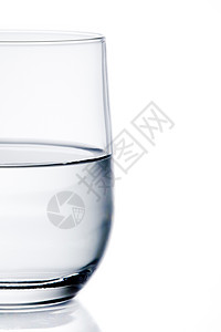 半杯纯水 有文字空间背景图片