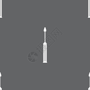 第10集螺丝刀工具标志图标 修复它的符号 维修标志 灰色背景上的无缝模式 向量工作工程质量邮票创造力标签工人服务角落海豹插画