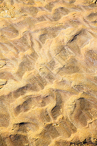 棕色砂土黑沙沙漠高清图片