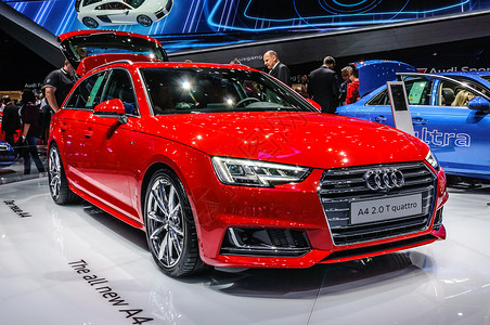 奥迪l车素材2015年6月 Audi A4 3 0 在建筑学会上介绍的TDI孔径背景