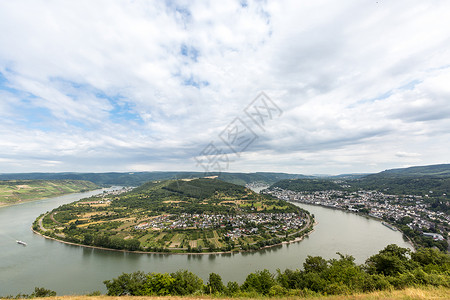 博帕德河-莱茵河 德国高清图片