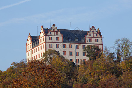 利赫滕贝格城堡建筑建筑学高清图片