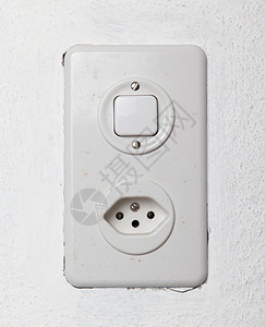 AC 电源插头墙插座 - 瑞士背景图片