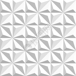 无矢量接缝黑白几何三角形方形阴影模式风格三角织物包装纺织品马赛克打印创造力菱形墙纸背景图片