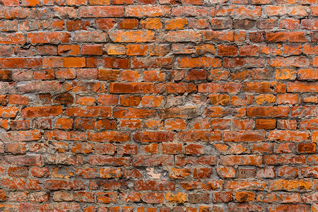 旧红砖墙历史城堡栅栏墙纸防御分割背景图片