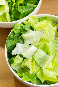 冷冻的食物生菜生菜沙拉冻结食物莴苣冷冻长叶蔬菜食品木头义者饮食背景