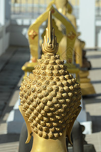 Buddha雕像场所宗教金子寺庙背景图片