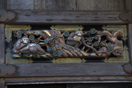 德川幕府的陵墓神道旅游游客旅行日光假期寺庙背景图片