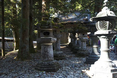 德川幕府的陵墓假期日光旅游游客神道旅行寺庙背景