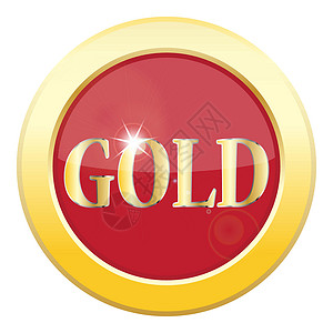 第三名金金图标按钮白色圆形红色金属仪式优胜者空白竞赛电脑设计图片