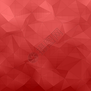 红色抽象非常规三角形图案背景背景图片