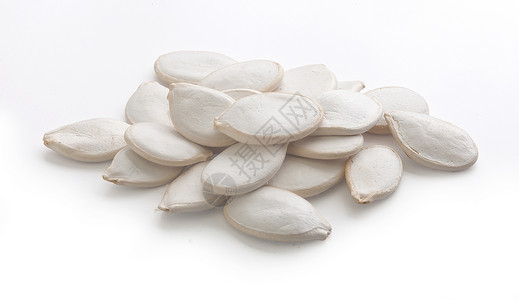 南瓜的种子白色生产收成食物背景图片