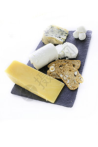 奶酪选择白色食物奶制品背景图片