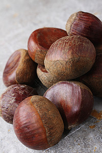 栗子季节性棕色零食小吃感恩种子坚果食品食物背景图片