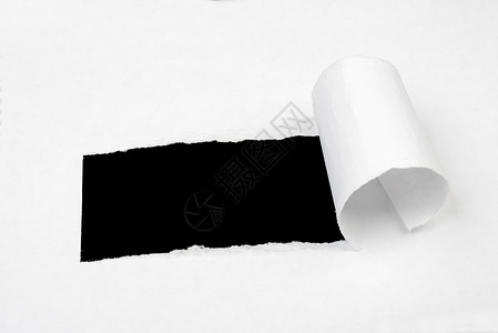 白纸页上的黑洞工作空白笔记学校视图床单黑色笔记纸白色专辑背景图片
