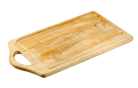 木制剪板 有弯曲用具矩形砧板炊具切菜板果汁厨房长方形背景图片