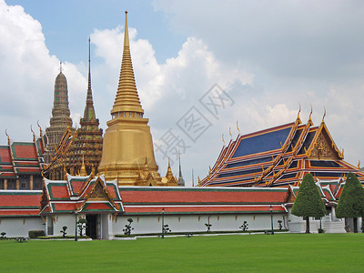 曼谷大宫旅游旅行神社观光寺庙背景图片