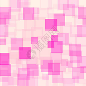 粉红色广场未来发展模式摘要插画