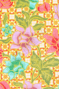 拜占庭Batik 织物的花朵布局背景风格包装纺织品剪贴簿地毯刺绣废料小地毯装饰花环背景