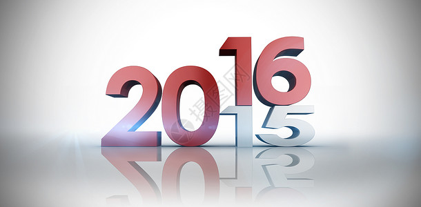 2016年图形的复合图像绘图新年计算机红色插图灰色白色背景图片