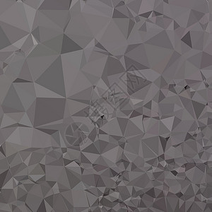 抽象摘要低多边形背景三角形像素化多面体马赛克测量三角折纸手推车灰色背景图片