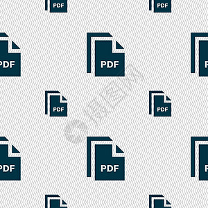 文件 PDF 图标符号 无缝模式与几何纹理网络艺术电脑文档插图标签网页互联网格式导航背景图片