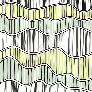 瓦楞素描波抽象背景纺织品绘画墙纸装饰海浪涂鸦织物打印波动草图设计图片