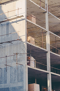 建筑工业工地抽象几何背景图表家园建设性故事住宅地板线条脚手架项目建筑学平台背景图片